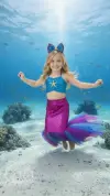 Deniz Kızı Çocuk Kostümü